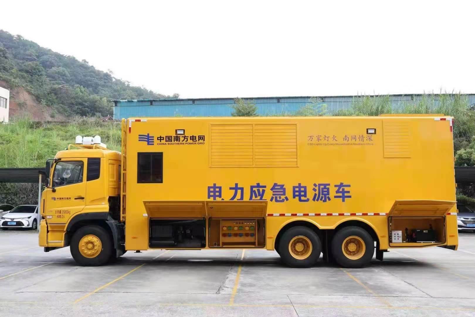 道里安康大型柴油发电机发电车UPS电源出租租赁
